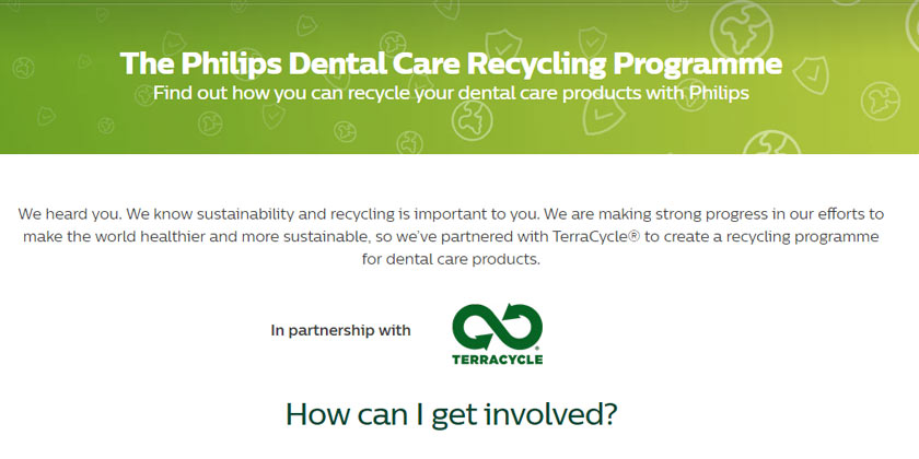 Philips Dental Care Recycling Programme